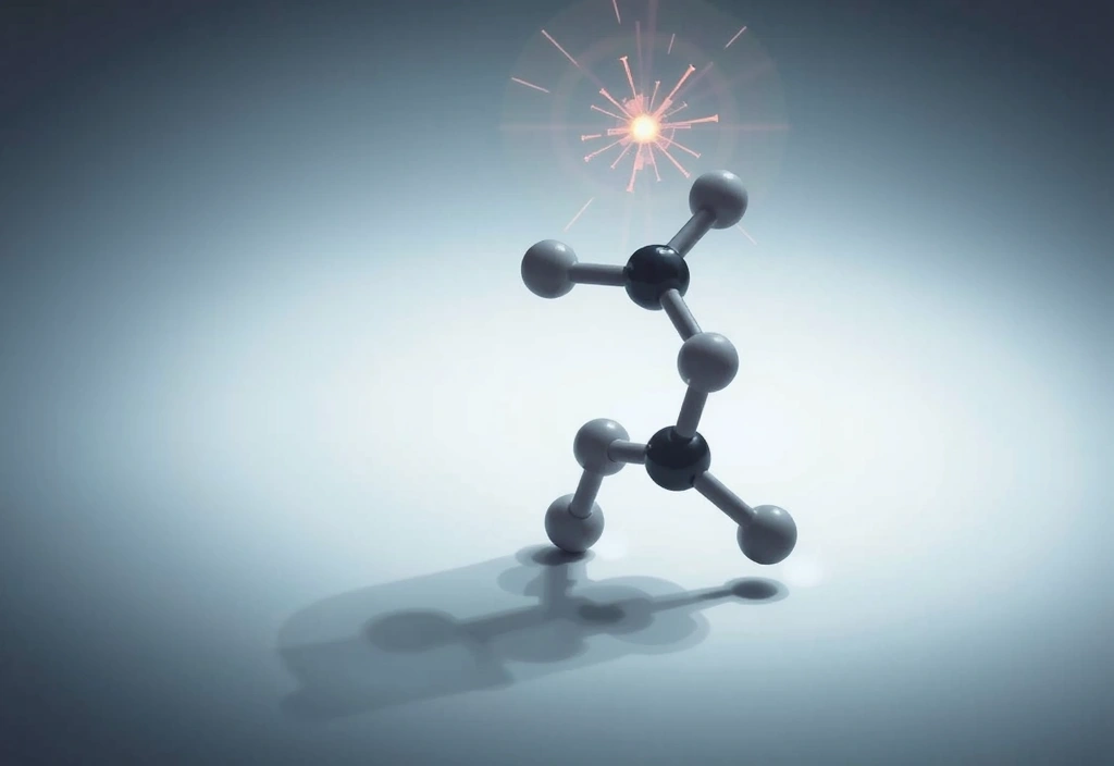 Representación molecular de la Cobalamina (B12).